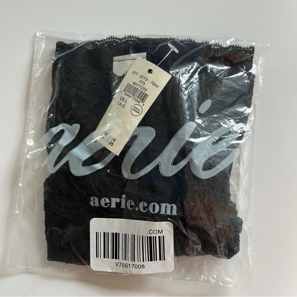 Aerie Vintage Lace Thong Panties Bundle of 6 NWT L - Picture 8 of 9